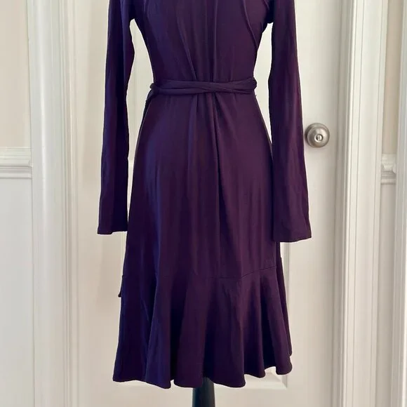 Moda International Long-Sleeve Wrap Dress - Picture 4 of 8